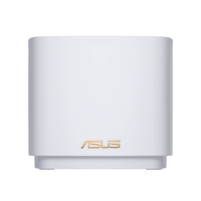 Asus - Asus Zenwifi XD4 Plus 1 Pack Whole-Home Dual-band Mesh WiFi 6 - White