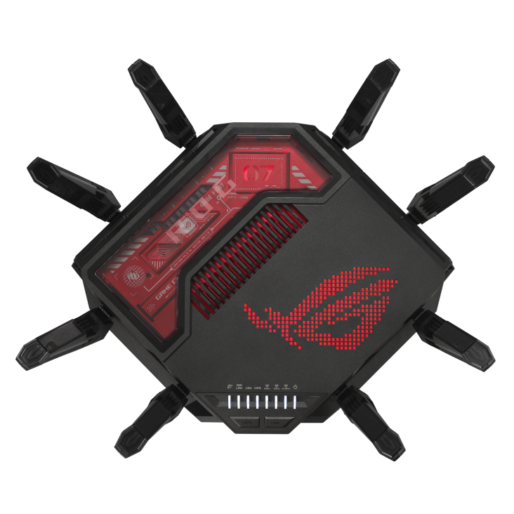 Asus - Asus ROG Rapture GT-BE19000 Wi-Fi 7 Gaming Router