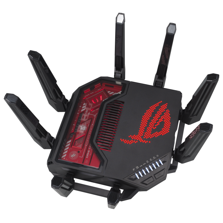 Asus - Asus ROG Rapture GT-BE19000 Wi-Fi 7 Gaming Router