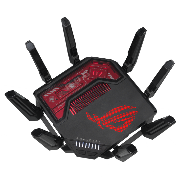 Asus - Asus ROG Rapture GT-BE19000 Wi-Fi 7 Gaming Router