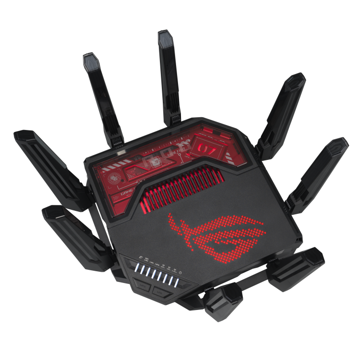 Asus - Asus ROG Rapture GT-BE19000 Wi-Fi 7 Gaming Router