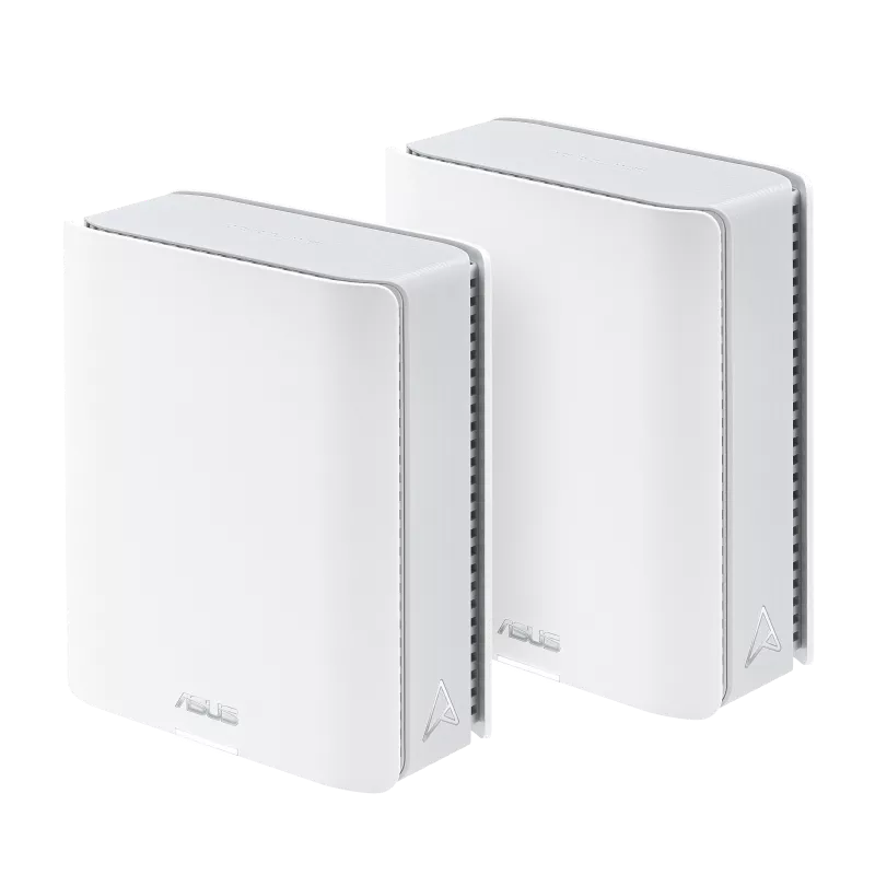 ASUS ZenWiFi BT8 (2 Pack) Whole-Home Tri-band Mesh WiFi 7 Router