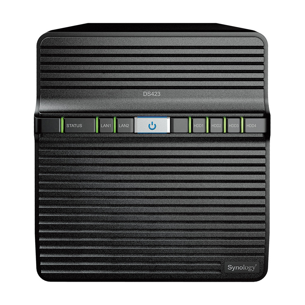 Synology - Synology Diskstation DS423 4 Bay Home and Office NAS Enclosure