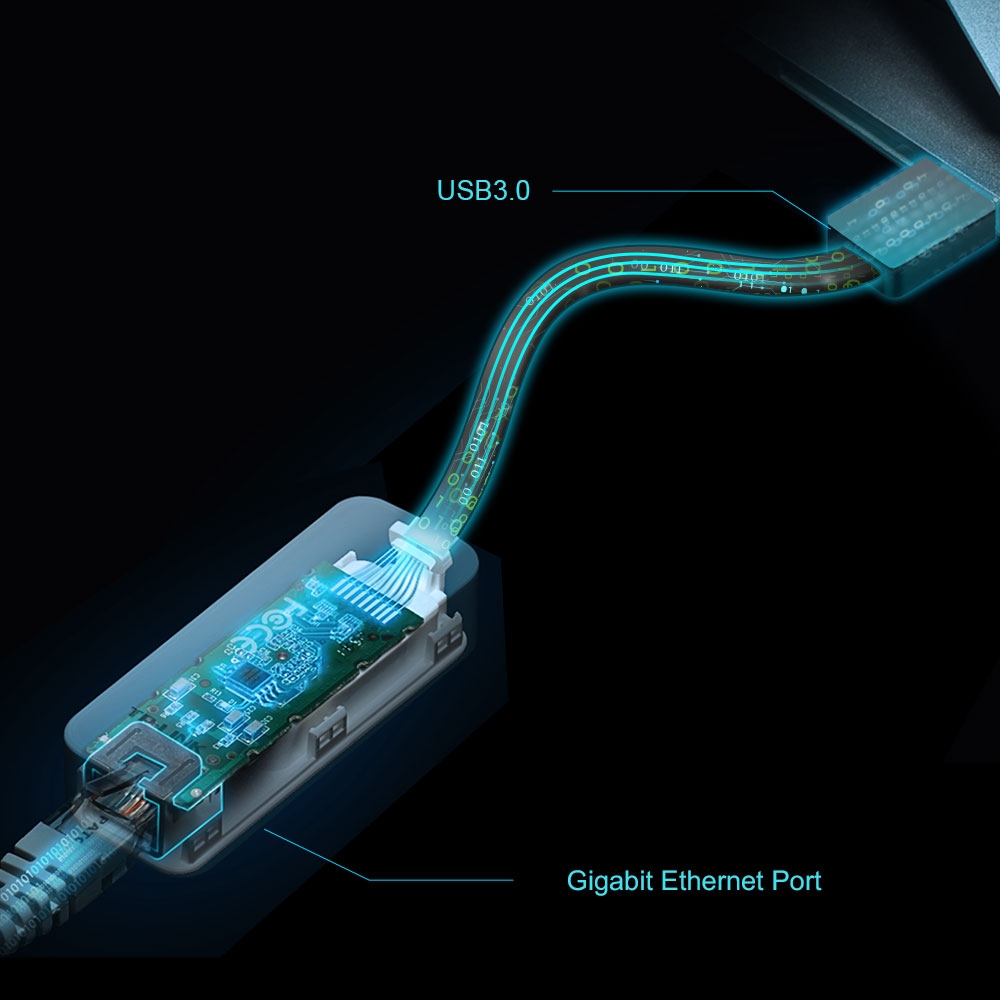 TP-Link - TP-Link USB 3.0 to Gigabit Ethernet Network Adapter