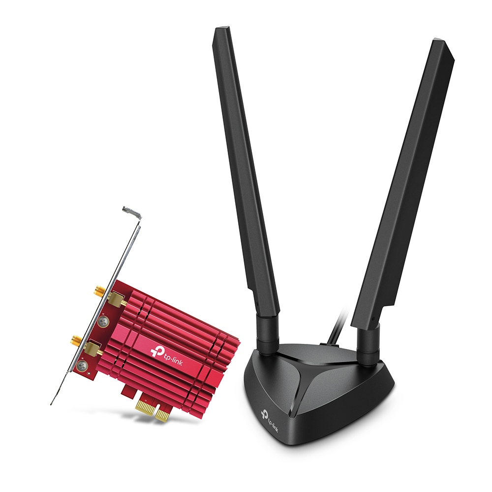 TP-Link - TP-Link Archer TXE75E Wi-Fi 6E Bluetooth 5.2 PCIe Adapter
