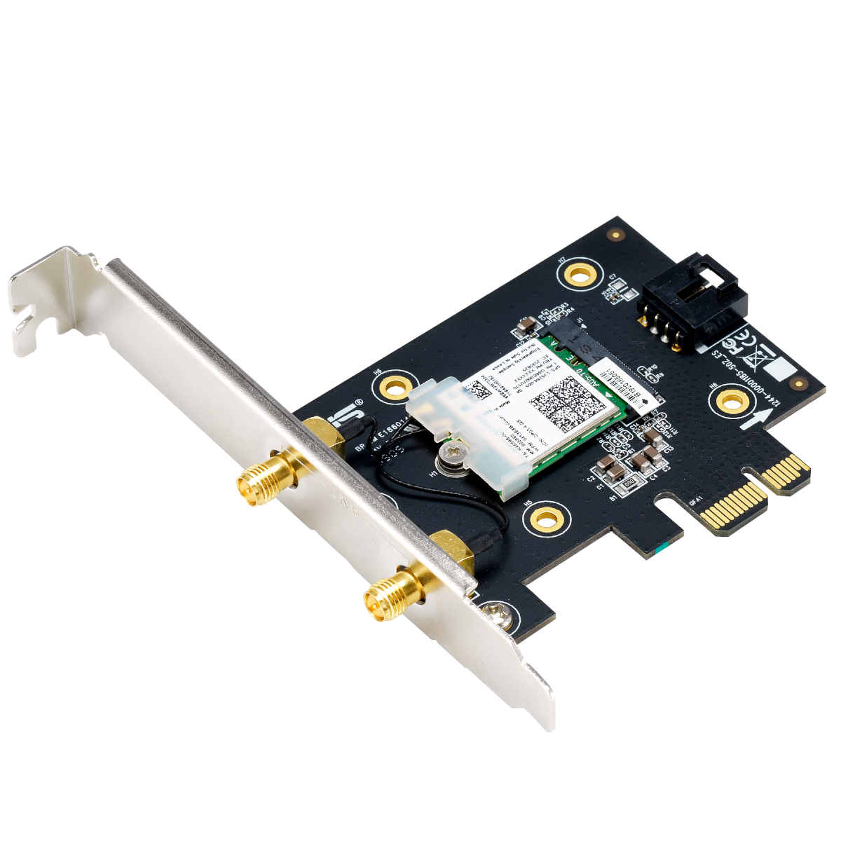 Asus - ASUS PCE-AX3000 Dual-Band Wireless AX3000 (WiFi 6) Bluetooth 5.0 PCI-E Adapter