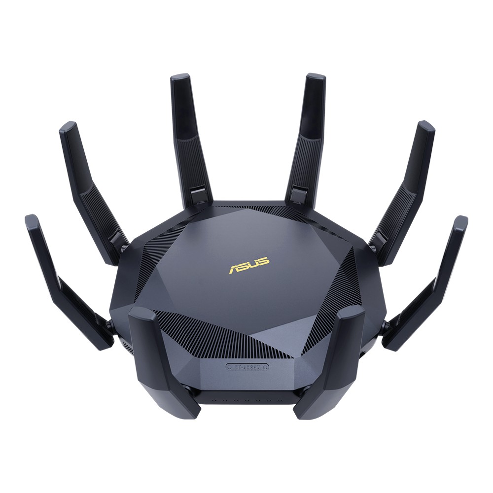 Asus - ASUS RT-AX89X 12-stream AX-6000 Dual Band WIFI 6 (802.11AX) Router