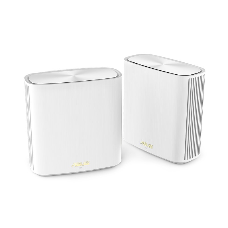 Asus ZenWifi XD6 AX-5400 Dual Band WIFI 6 (802.11AX) Router Pack of 2 -White