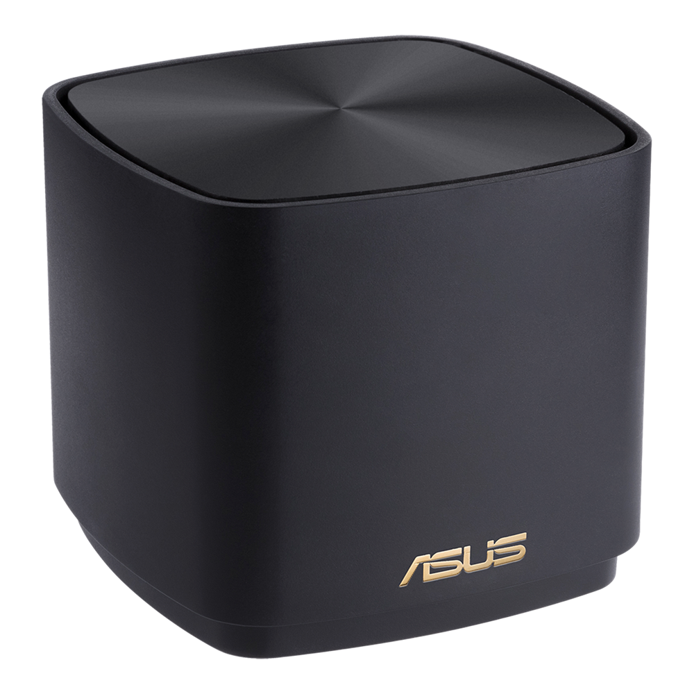 Asus - Asus Zenwifi XD4 1 Pack Whole-Home Dual-band Mesh WiFi 6 - Black