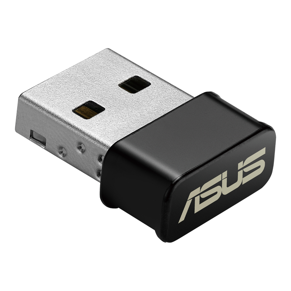 Asus - Asus AC53 Compact Nano USB AC Wireless Adaptor
