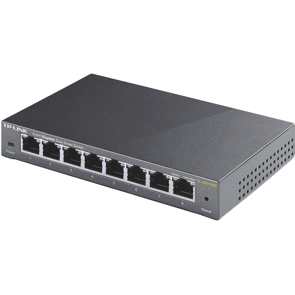 TP-Link - TP-Link 8-Port Gigabit Easy Smart Switch (TL-SG108E)