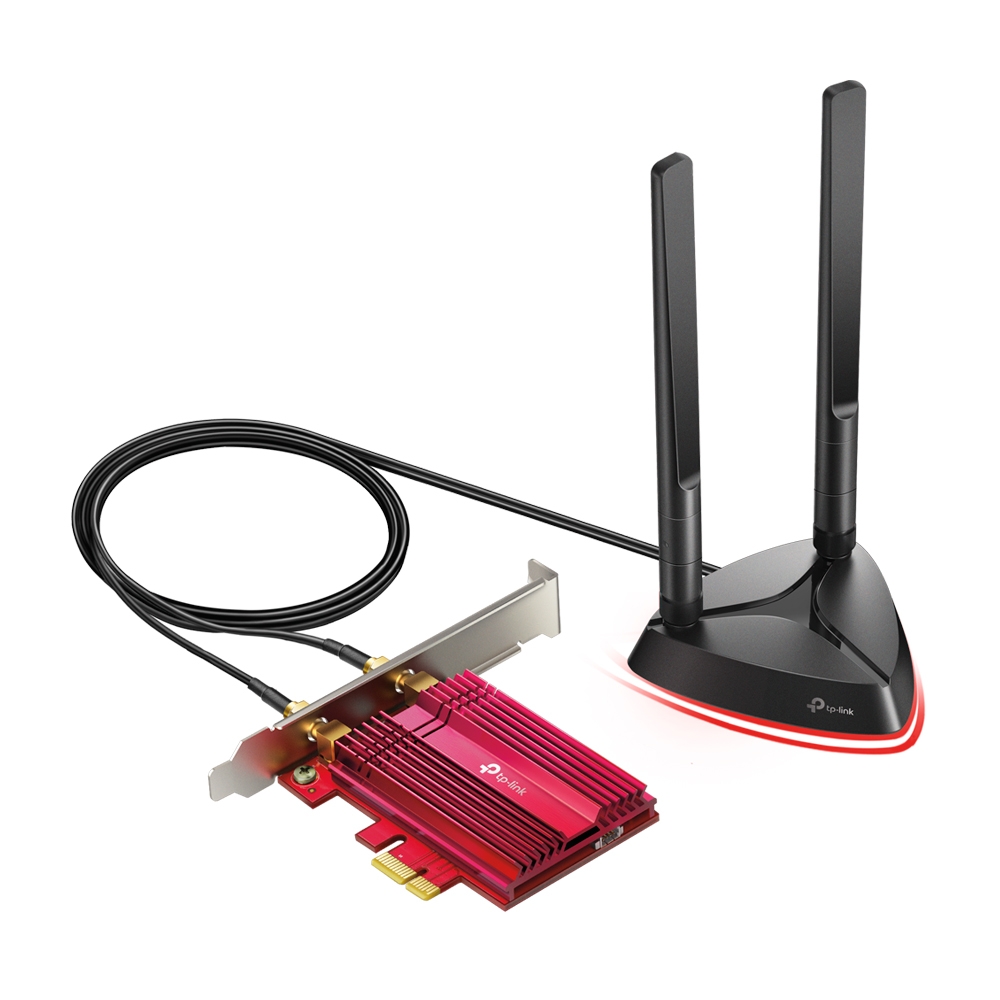 TP-Link - TP-Link Archer TX3000E Dual-Band Wireless AX3000 (WiFi 6) Bluetooth 5.0 PCI-E Adapter