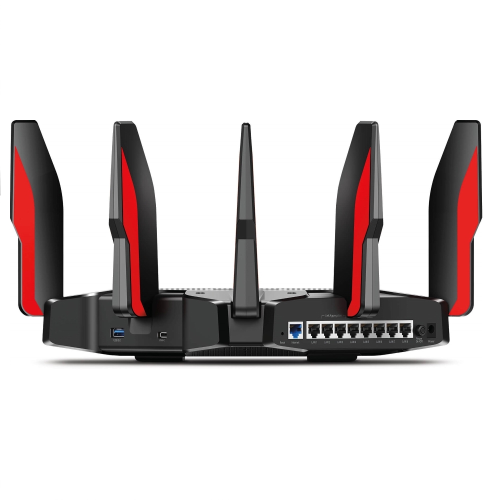 TP-Link - TP-Link Archer AX11000 Wi-Fi 6 MU-MIMO Tri-Band Gaming Router