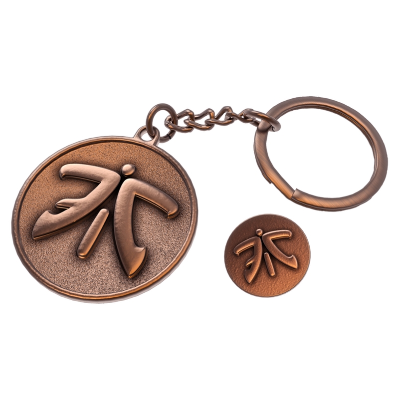 Fnatic - Fnatic 2016 Keyring Badge Bundle, Copper