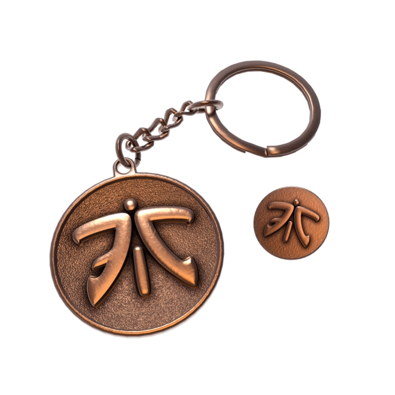 Fnatic 2016 Keyring Badge Bundle, Copper