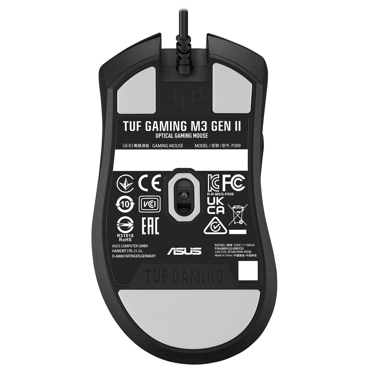 Asus - ASUS TUF Gaming M3 Gen II USB Gaming Mouse (90MP0320-BMUA00)