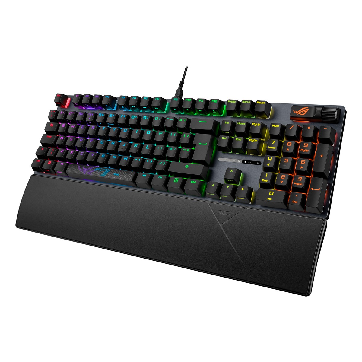 Asus - ASUS ROG Strix Scope II RX Red Mechanical Gaming Keyboard UK Layout