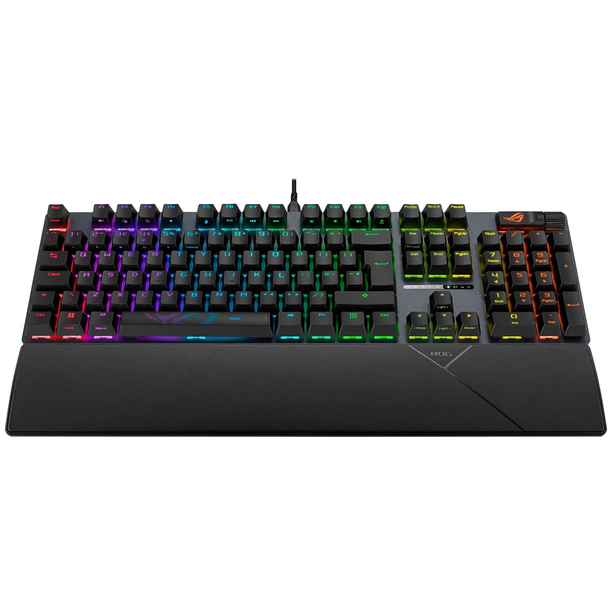 Asus - ASUS ROG Strix Scope II RX Red Mechanical Gaming Keyboard UK Layout