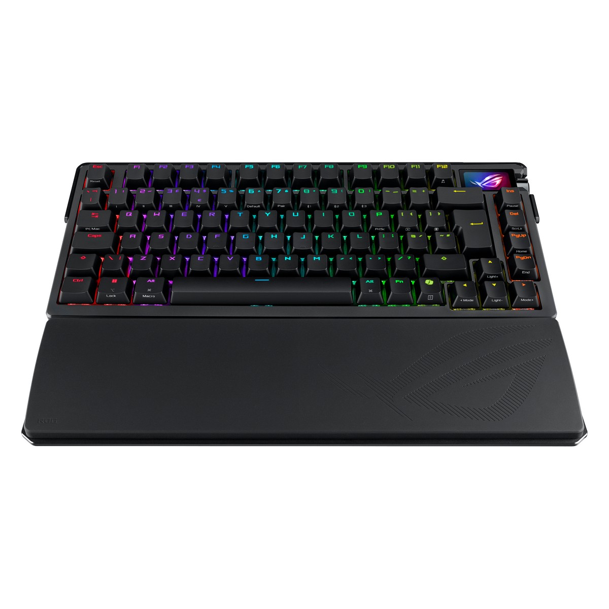 Asus - ASUS ROG Azoth Extreme 75% Wireless Custom Mechanical Gaming Keyboard - ROG X Snow Switches