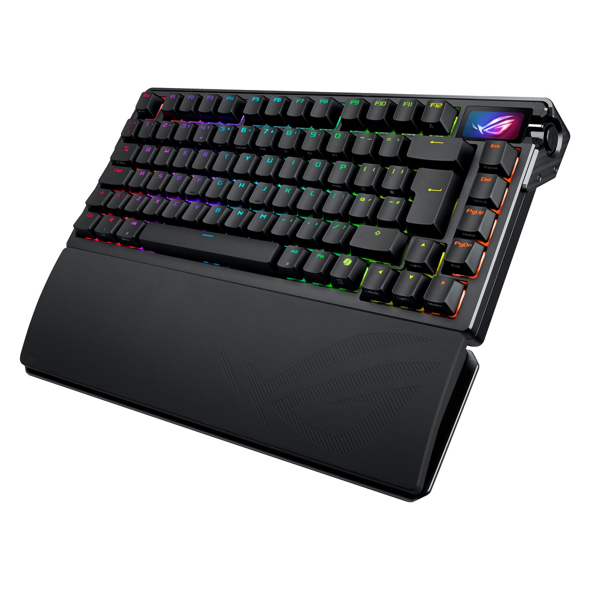 Asus - ASUS ROG Azoth Extreme 75% Wireless Custom Mechanical Gaming Keyboard - ROG X Snow Switches