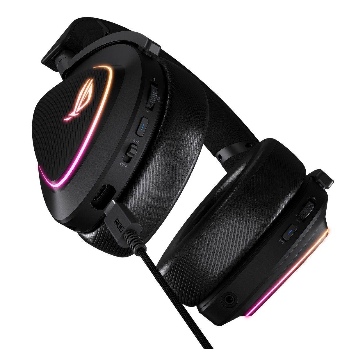 Asus - ASUS ROG Delta II Wireless Lightweight Gaming Headset