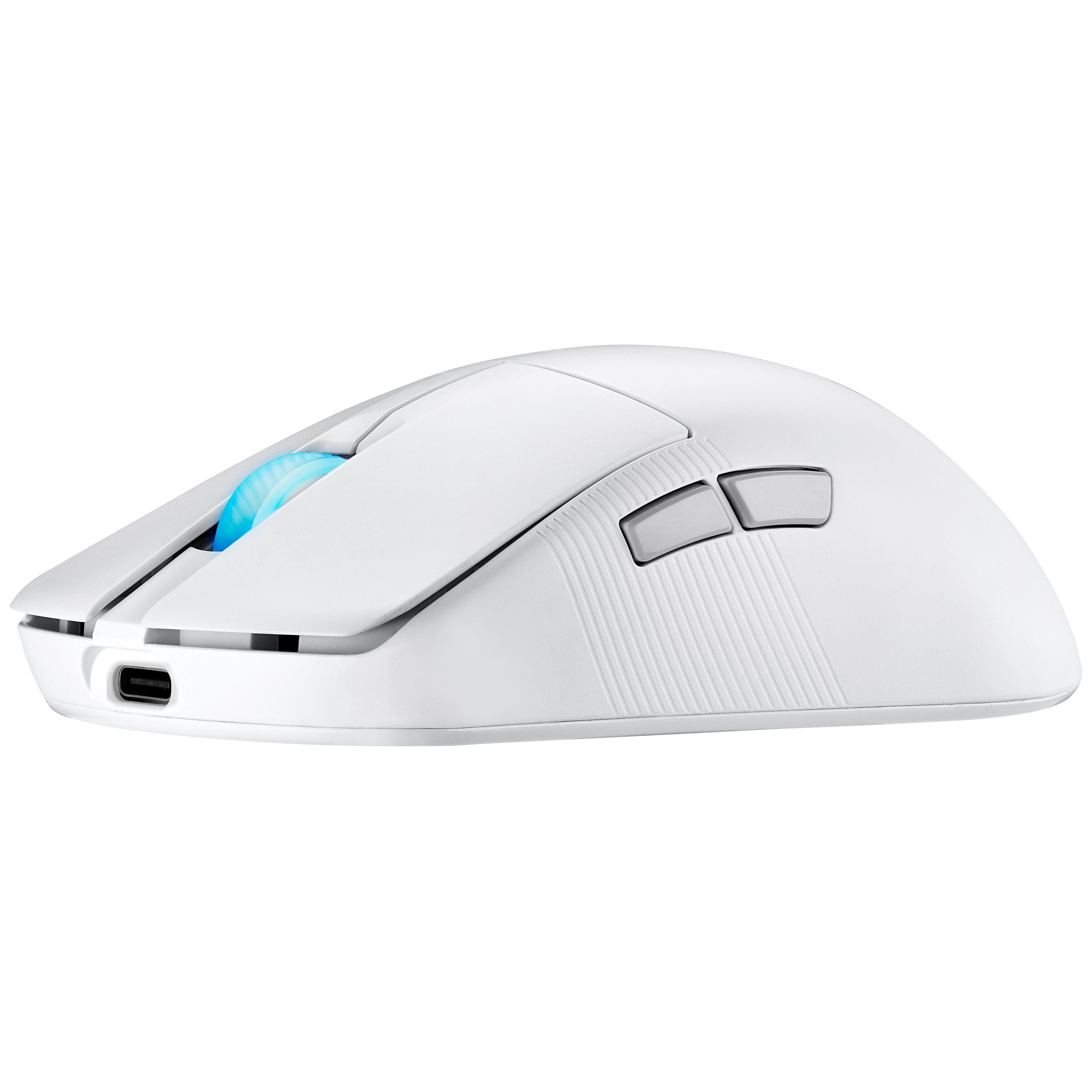 Asus - ASUS ROG Harpe Ace Mini Wireless Gaming Mouse Moonlight White (90MP03Z0-BMUA10)