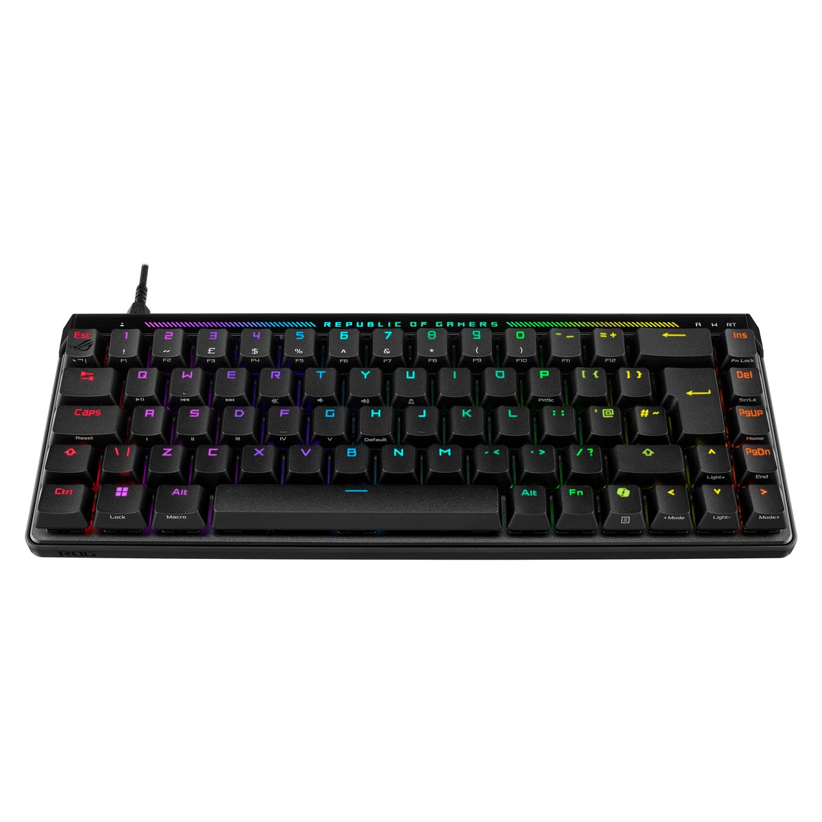 Asus - ASUS ROG Falchion Ace HFX 65% RGB USB-C Mechanical Gaming Keyboard - UK Layout