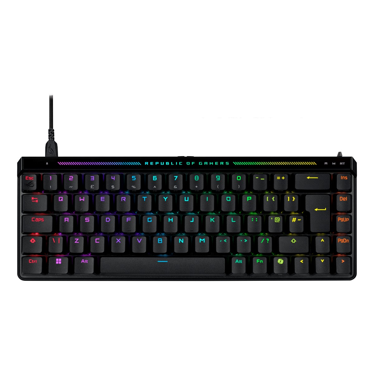 ASUS ROG Falchion Ace HFX 65% RGB USB-C Mechanical Gaming Keyboard - UK Layout