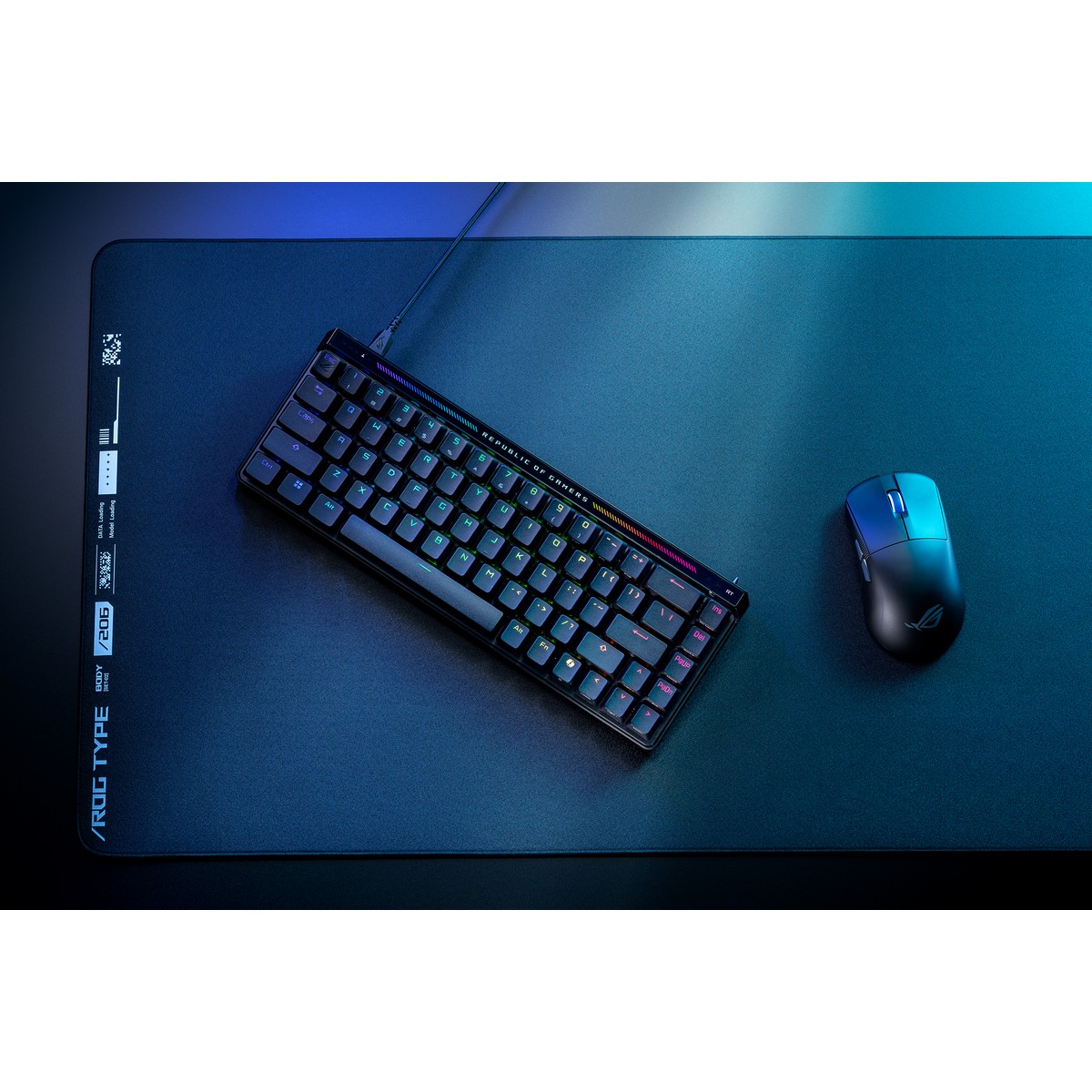 Asus - ASUS ROG Falchion Ace HFX 65% RGB USB-C Mechanical Gaming Keyboard - UK Layout