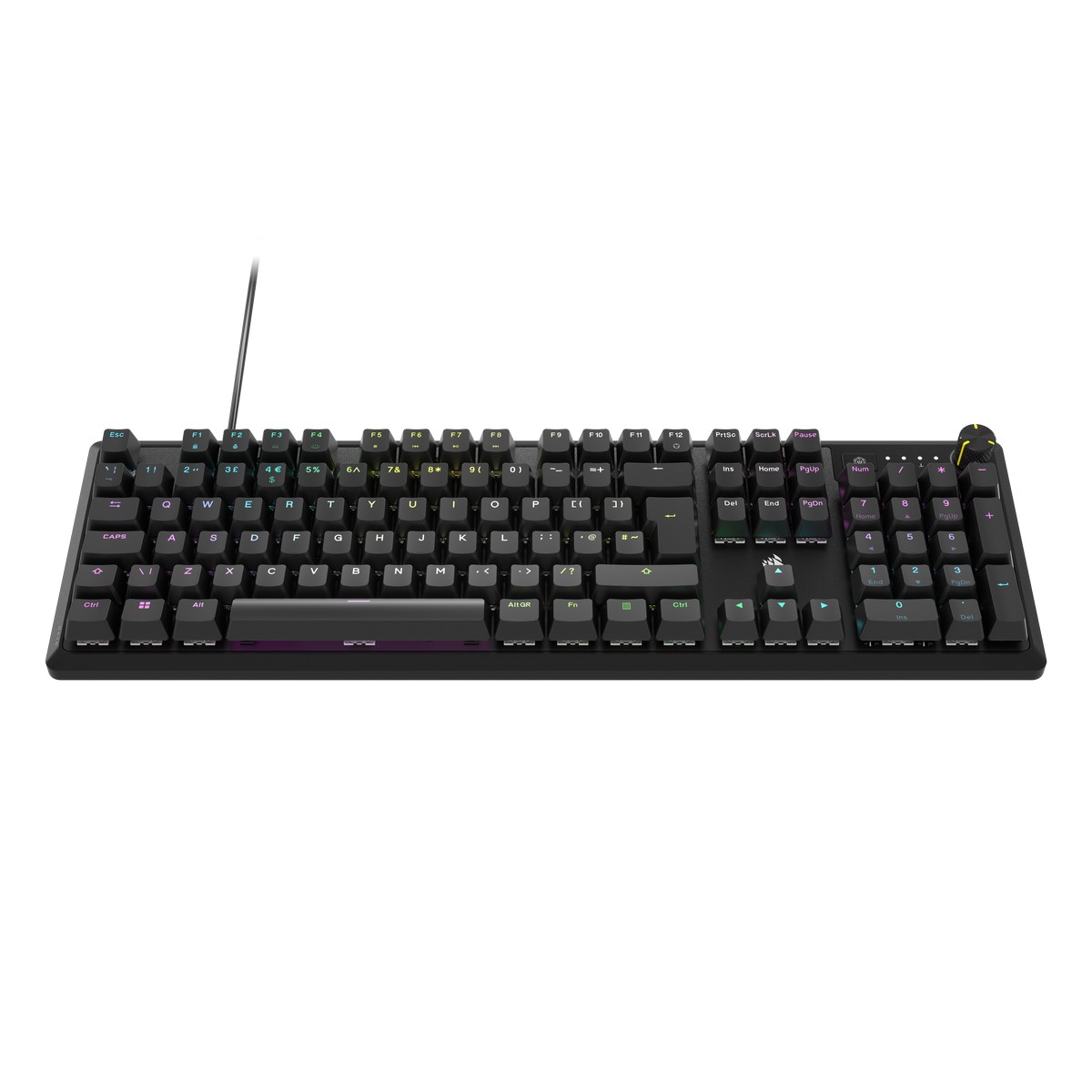 CORSAIR - CORSAIR K70 CORE RGB Mechanical Gaming Keyboard - Red Switch