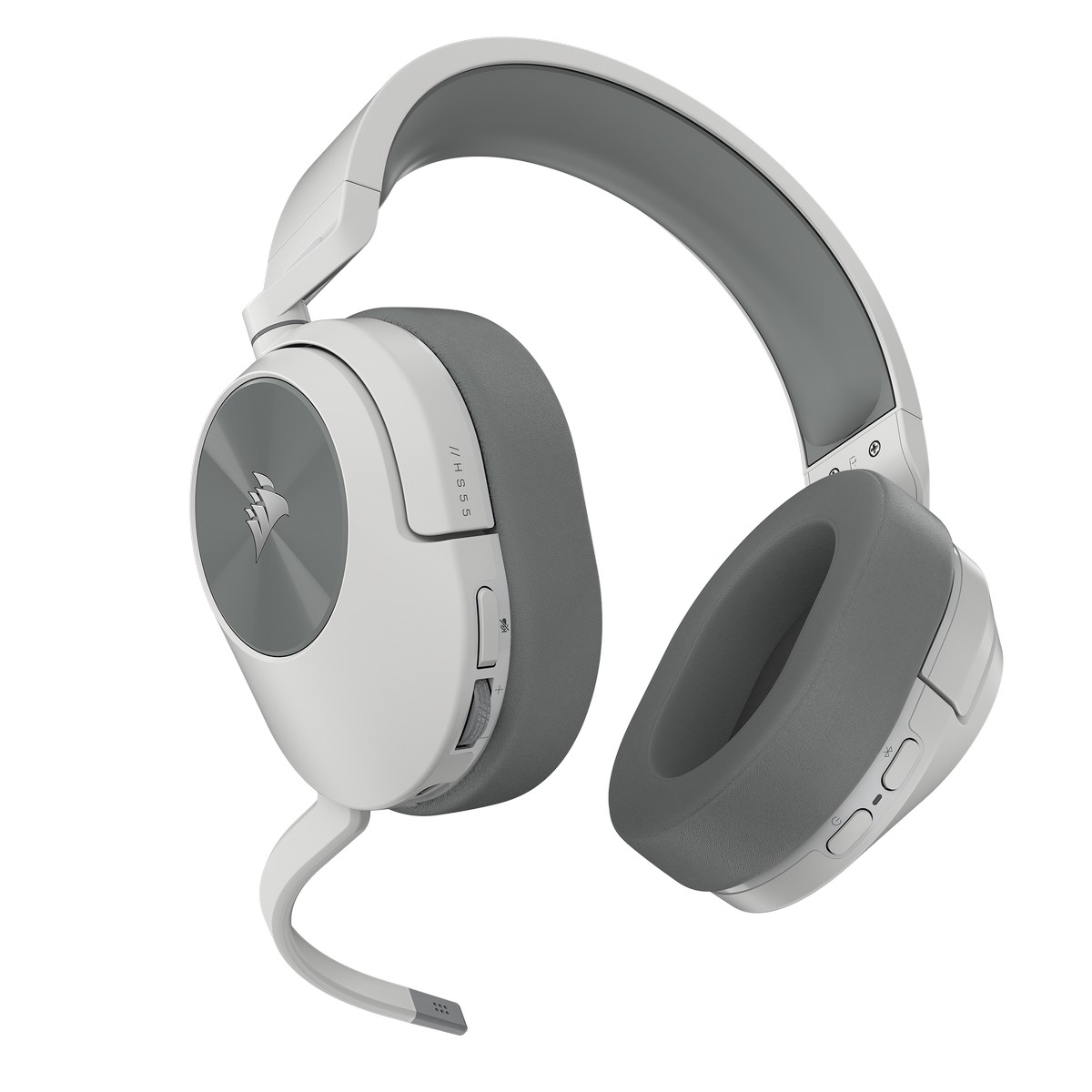 CORSAIR - Corsair HS55 Wireless Gaming Headset (White)