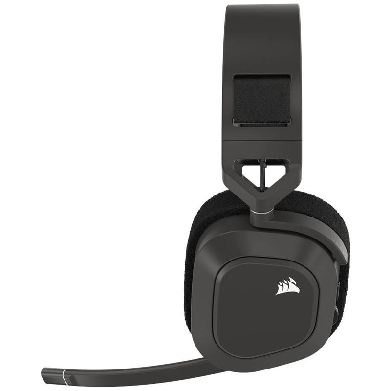 CORSAIR - CORSAIR HS80 MAX WIRELESS Gaming Headset, Steel Gray