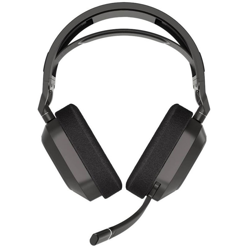 CORSAIR - CORSAIR HS80 MAX WIRELESS Gaming Headset, Steel Gray