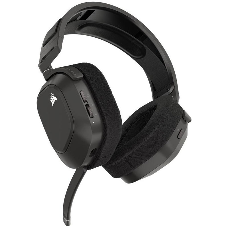 CORSAIR - CORSAIR HS80 MAX WIRELESS Gaming Headset, Steel Gray