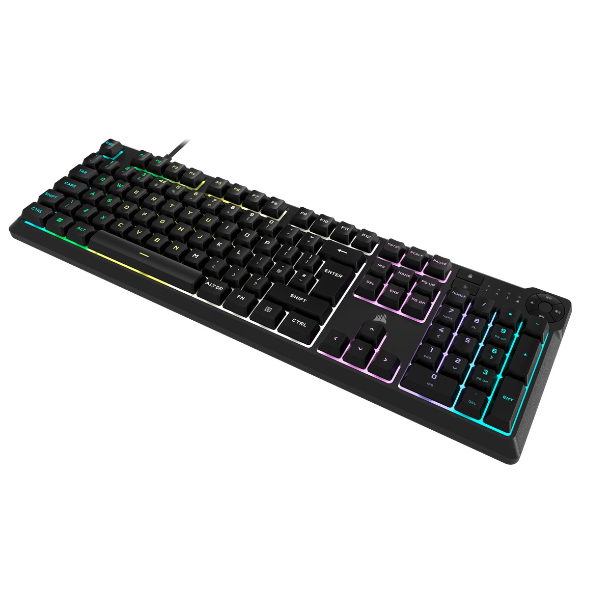 CORSAIR - Corsair Gaming K55 CORE RGB Keyboard Backlit RGB LED - UK Layout (CH-9226C65-UK)