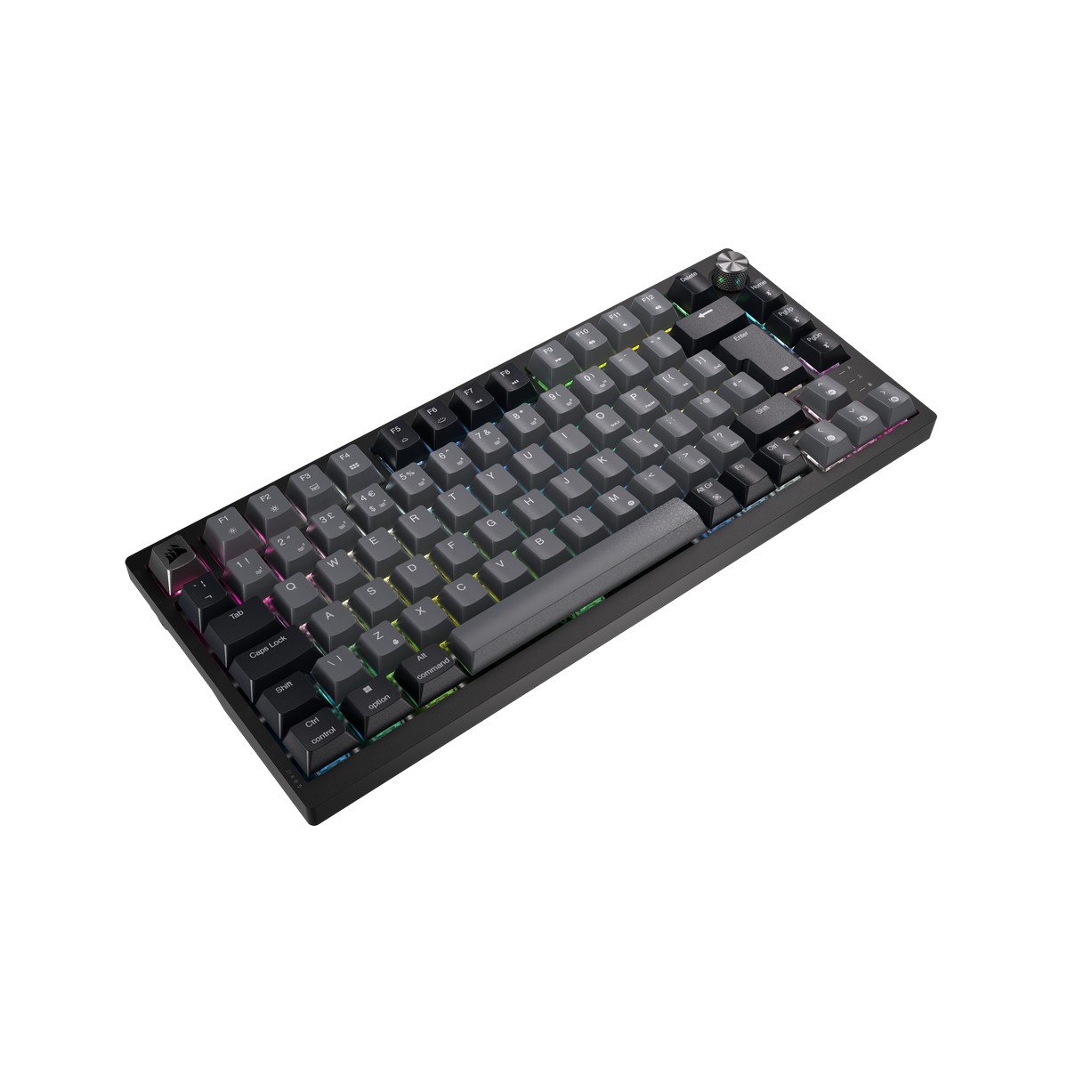 CORSAIR - CORSAIR K65 PLUS WIRELESS 75% RGB Mechanical Gaming Keyboard - Corsair MLX Red Switches