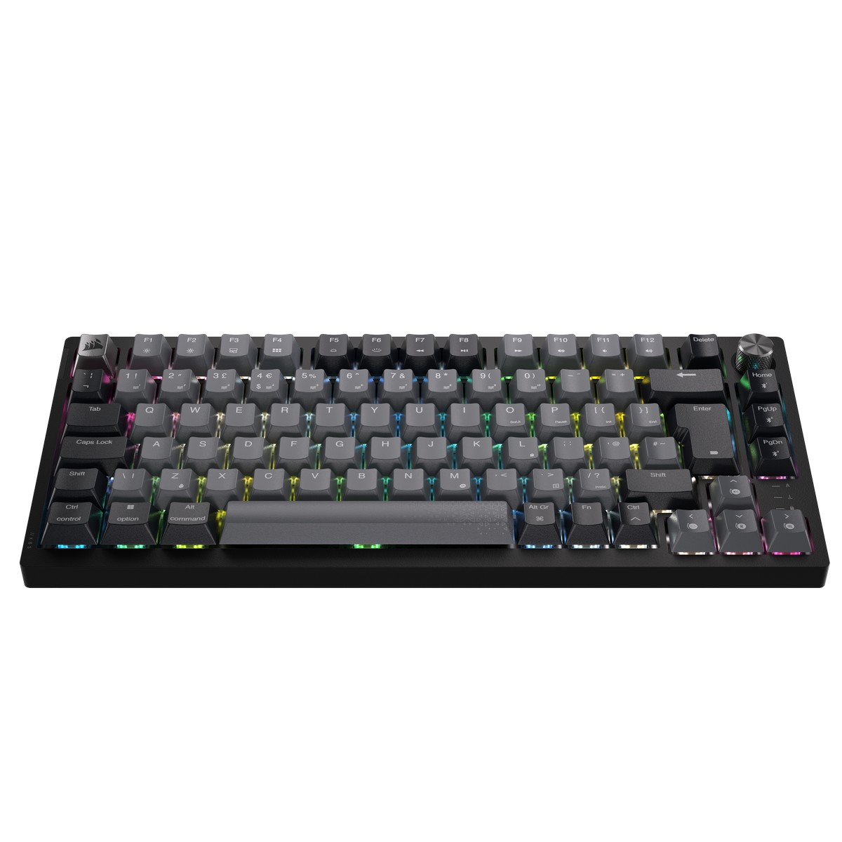 CORSAIR - CORSAIR K65 PLUS WIRELESS 75% RGB Mechanical Gaming Keyboard - Corsair MLX Red Switches