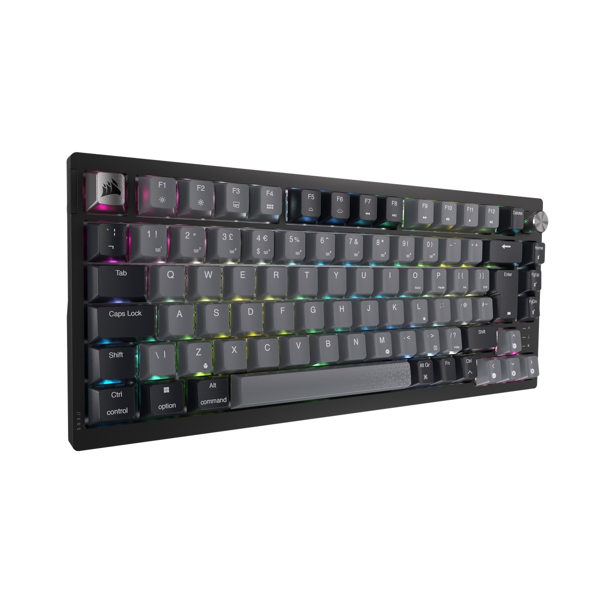 CORSAIR - CORSAIR K65 PLUS WIRELESS 75% RGB Mechanical Gaming Keyboard - Corsair MLX Red Switches