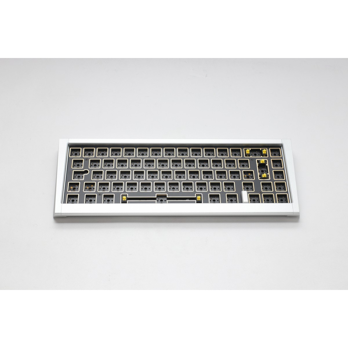 Ducky - Ducky ProjectD Outlaw65 Barebone Custom Keyboard - Silver (First Edition)
