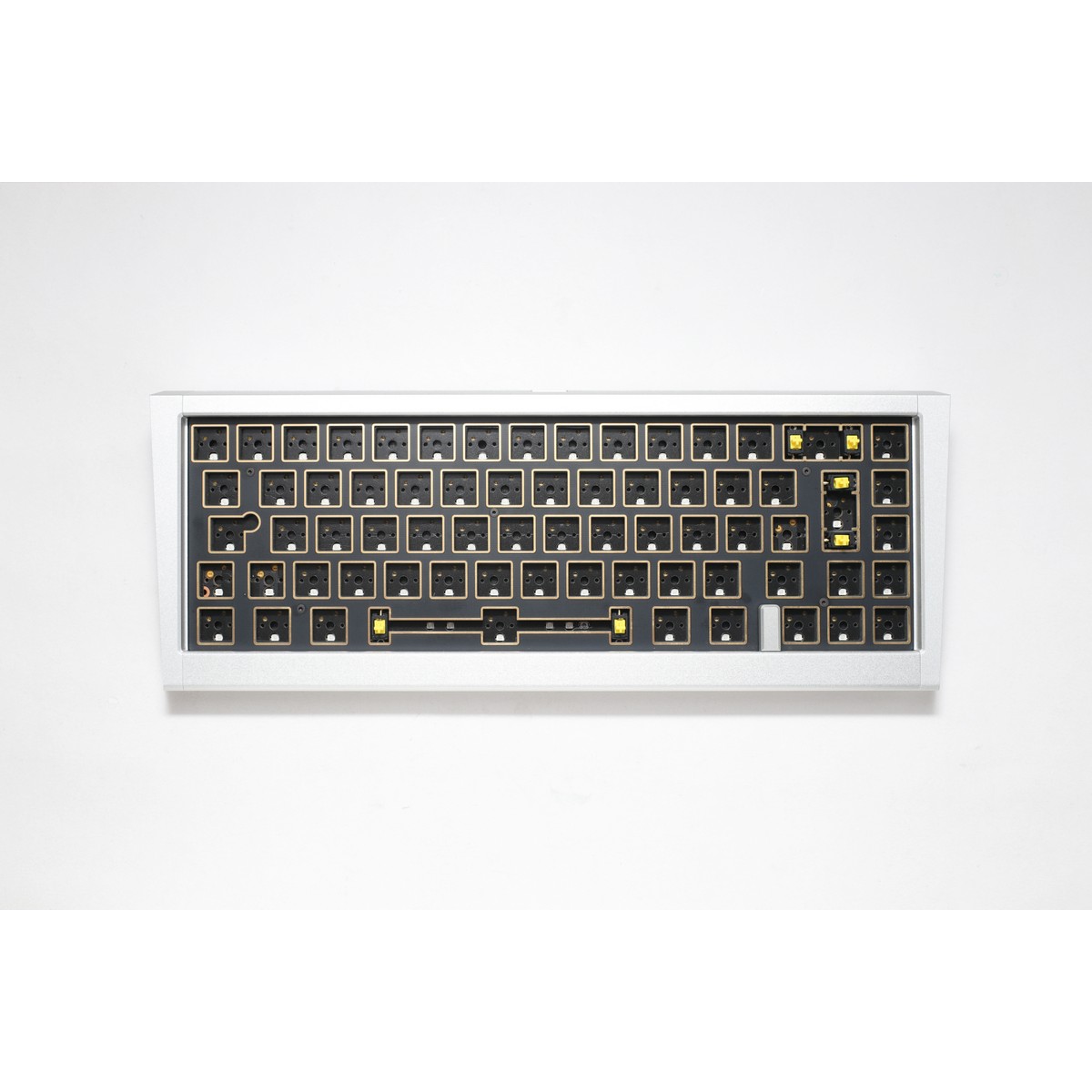 Ducky ProjectD Outlaw65 Barebone Custom Keyboard - Silver (First Edition)