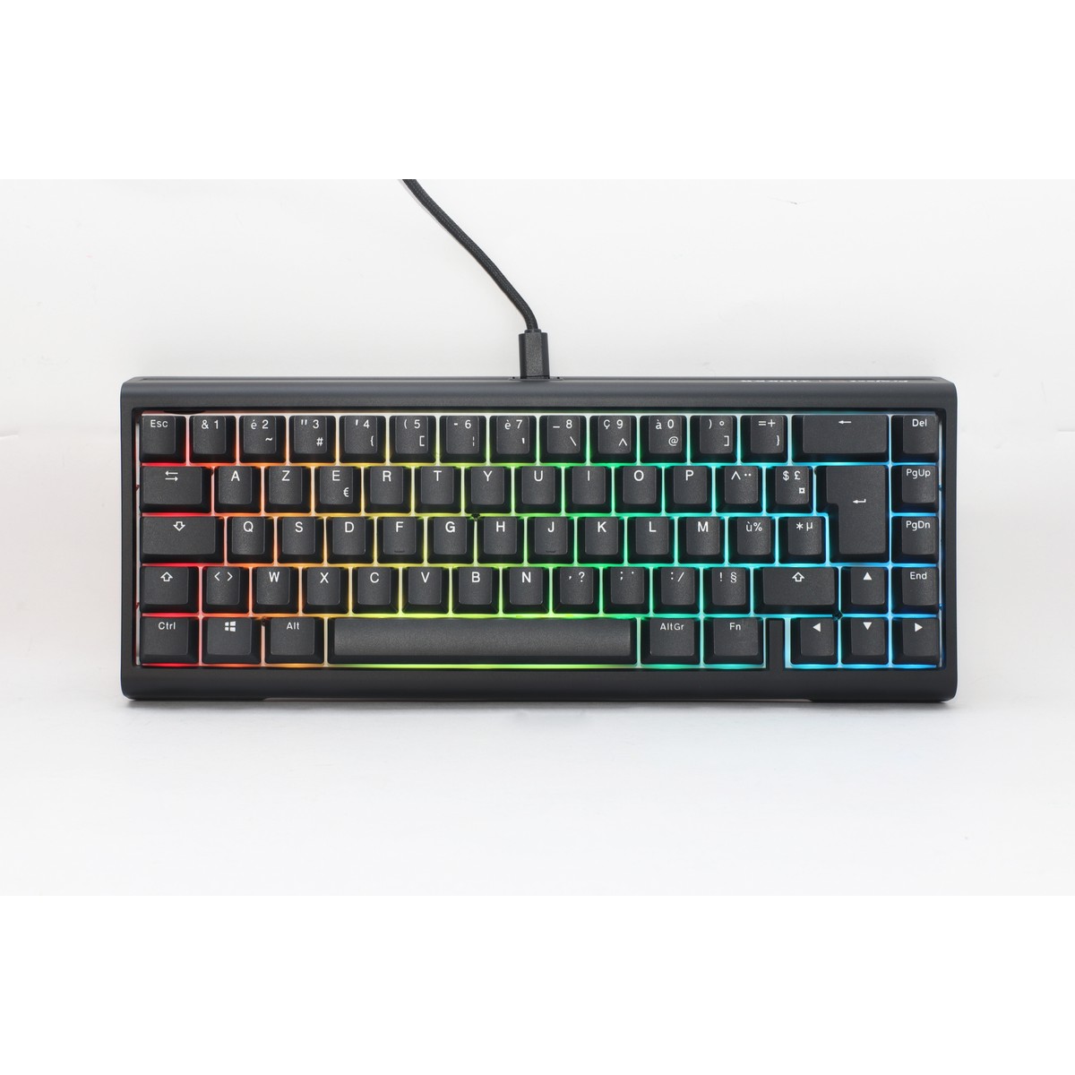 Ducky - Ducky ProjectD Tinker 65 Mechanical Gaming Customisable Keyboard Cherry MX Blue - Black