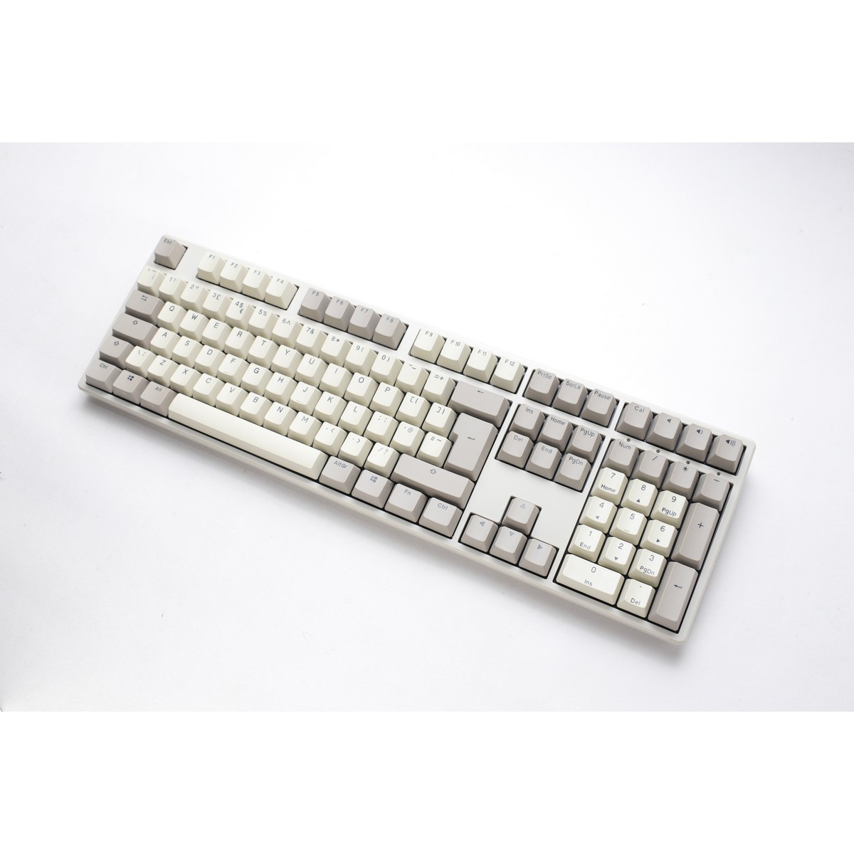 Ducky - Ducky Origin USB Mechanical Gaming Keyboard Cherry MX Speed Silver - Vintage UK L