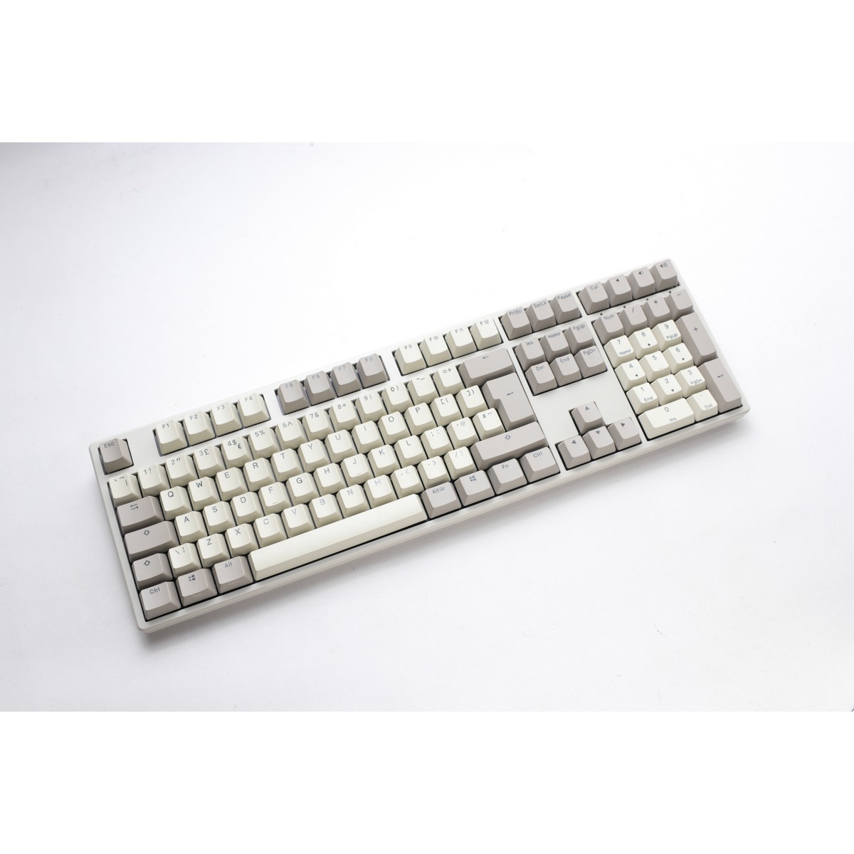 Ducky - Ducky Origin USB Mechanical Gaming Keyboard Cherry MX Silent Red - Vintage UK Lay