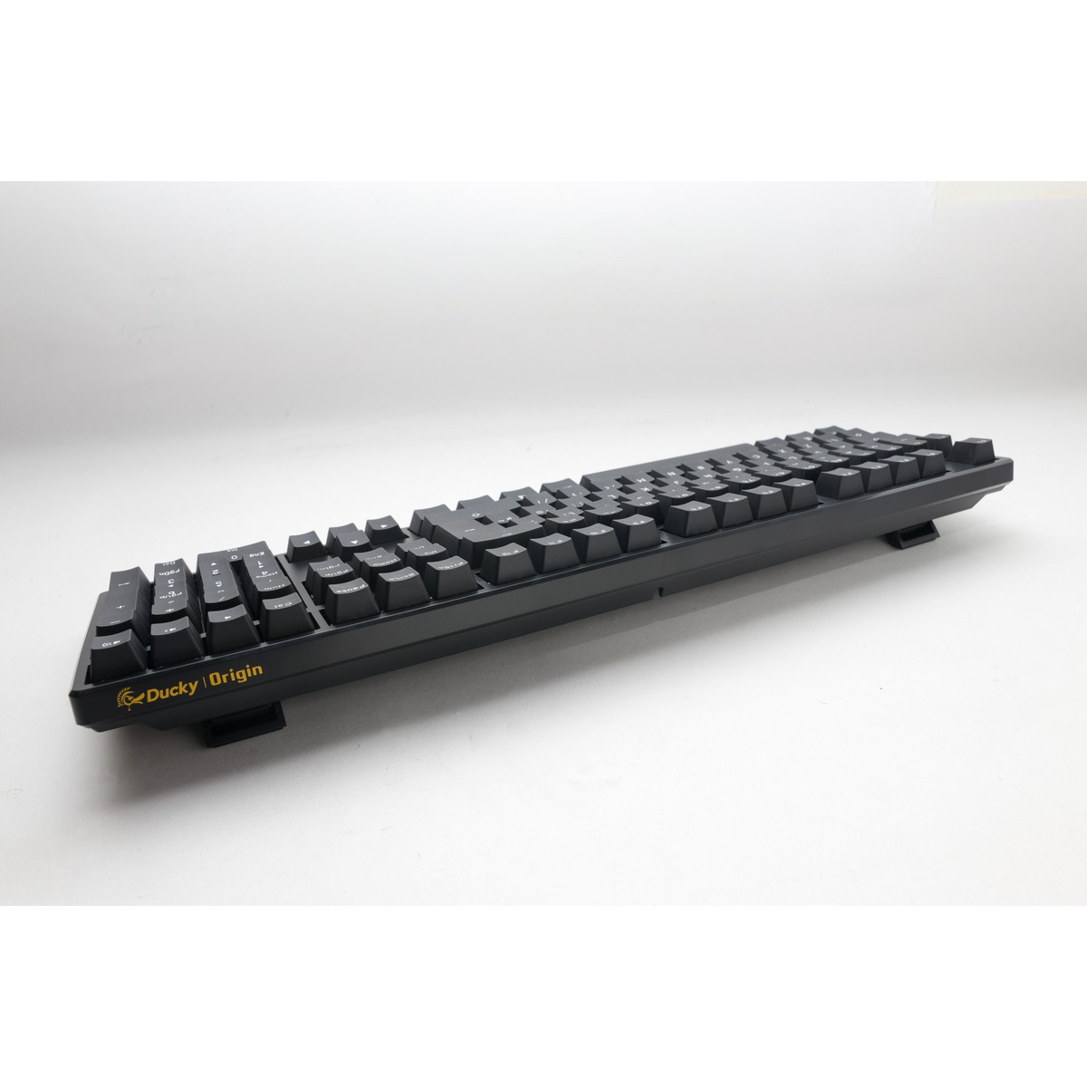 Ducky - Ducky Origin USB Mechanical Gaming Keyboard Cherry MX Blue - Black UK Layout