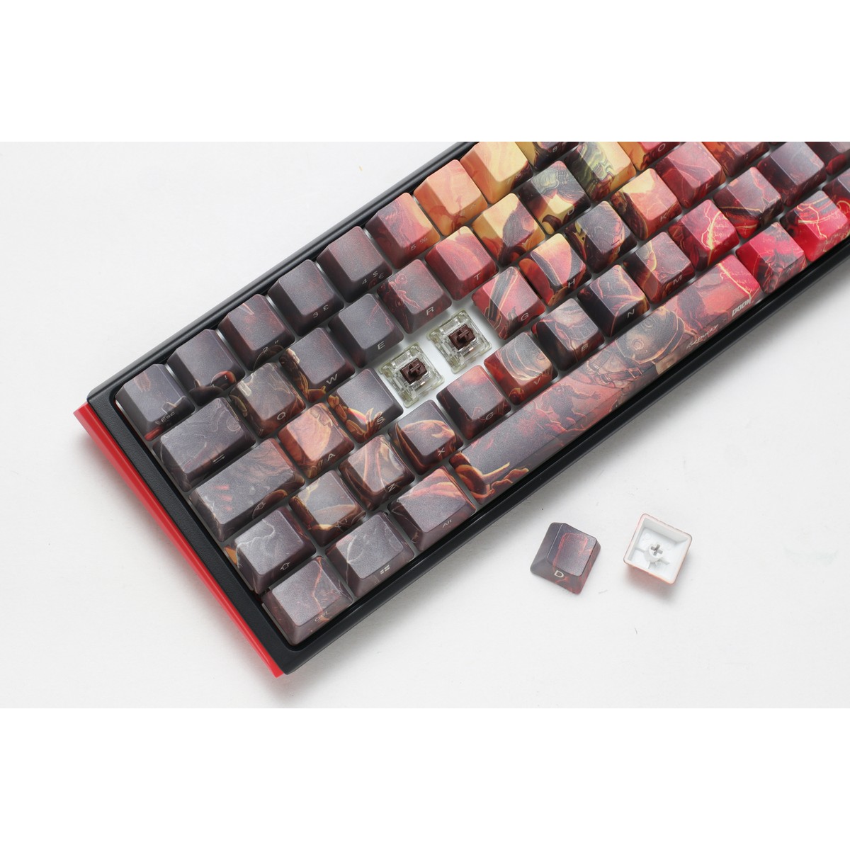 Ducky - Ducky x DOOM SF 65% Gaming Keyboard Limited Edition Cherry MX Brown Switches UK