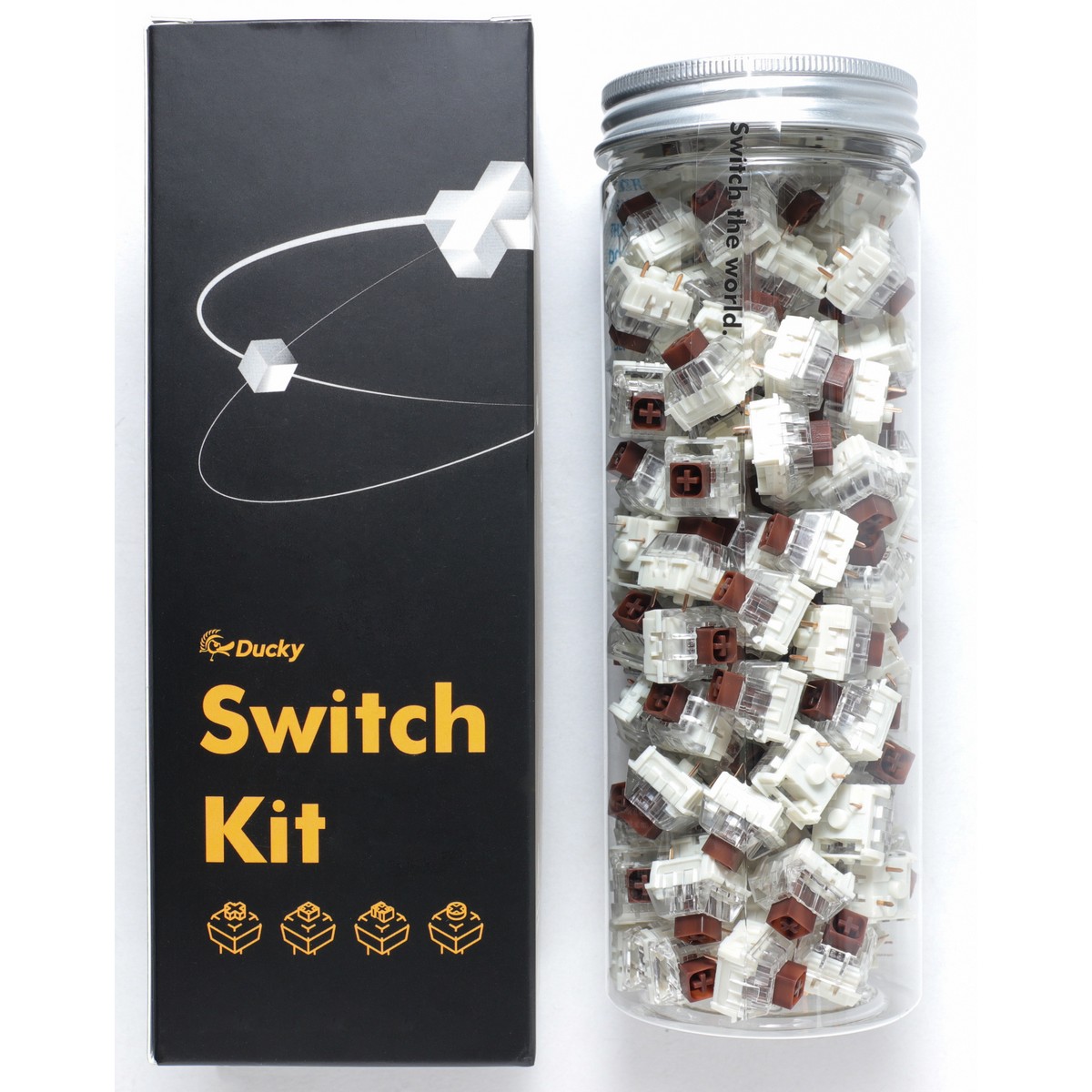 Ducky Switch Kit Kailh Box Brown 110 Pcs