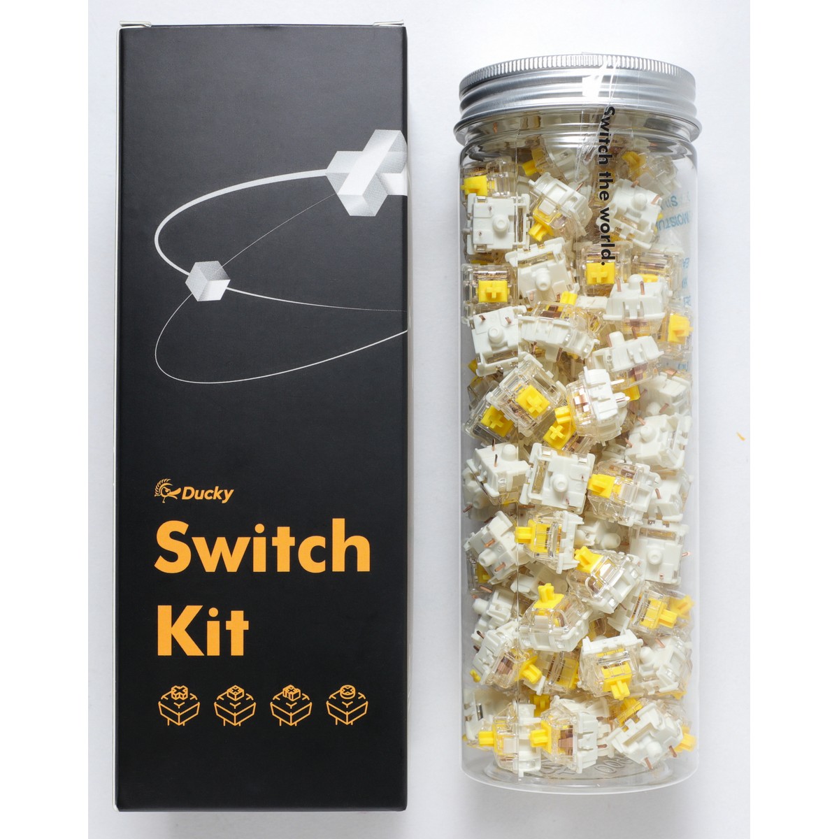 Ducky Switch Kit Gateron G Pro Yellow 110 Pcs