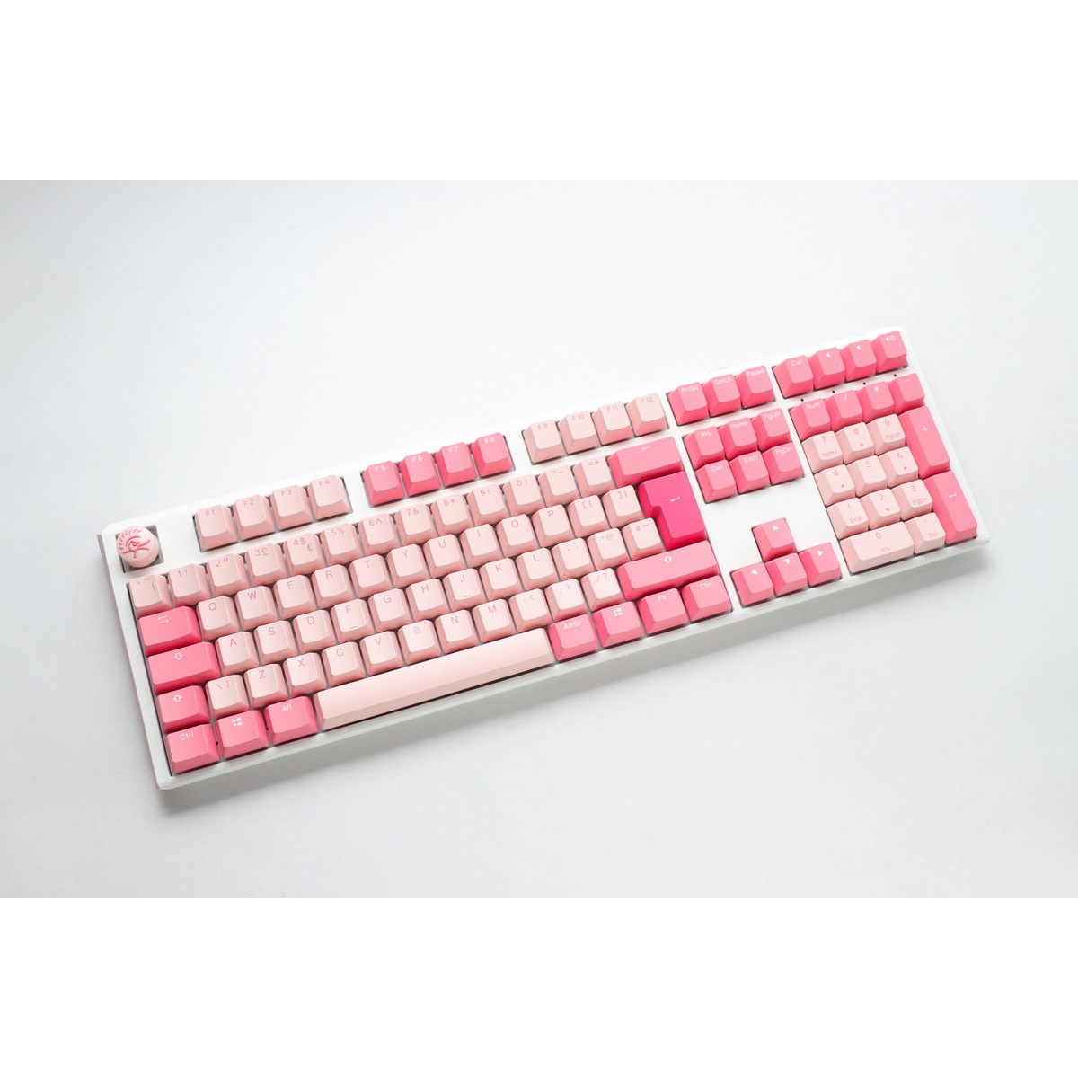 Ducky - Ducky One 3 Gossamer Pink USB Cherry MX Red Mechanical Gaming Keyboard UK Layout