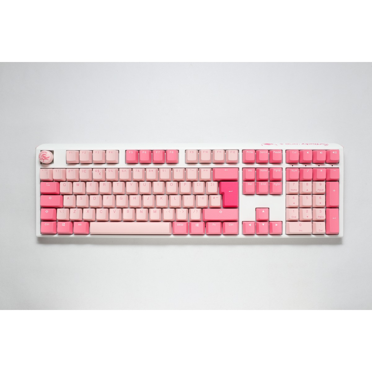 Ducky - Ducky One 3 Gossamer Pink USB Cherry MX Silent Red Mechanical Gaming Keyboard UK