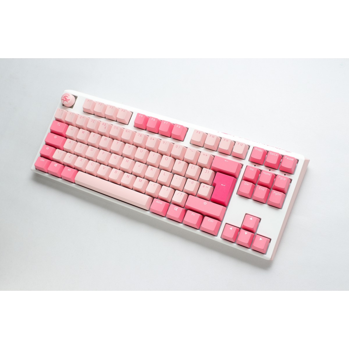 Ducky - Ducky One 3 Gossamer Pink TKL 80% USB Cherry MX Brown Mechanical Gaming Keyboard
